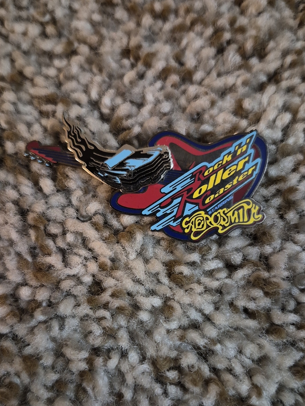 Rock N Roller Coaster Starring Aerosmith Pin